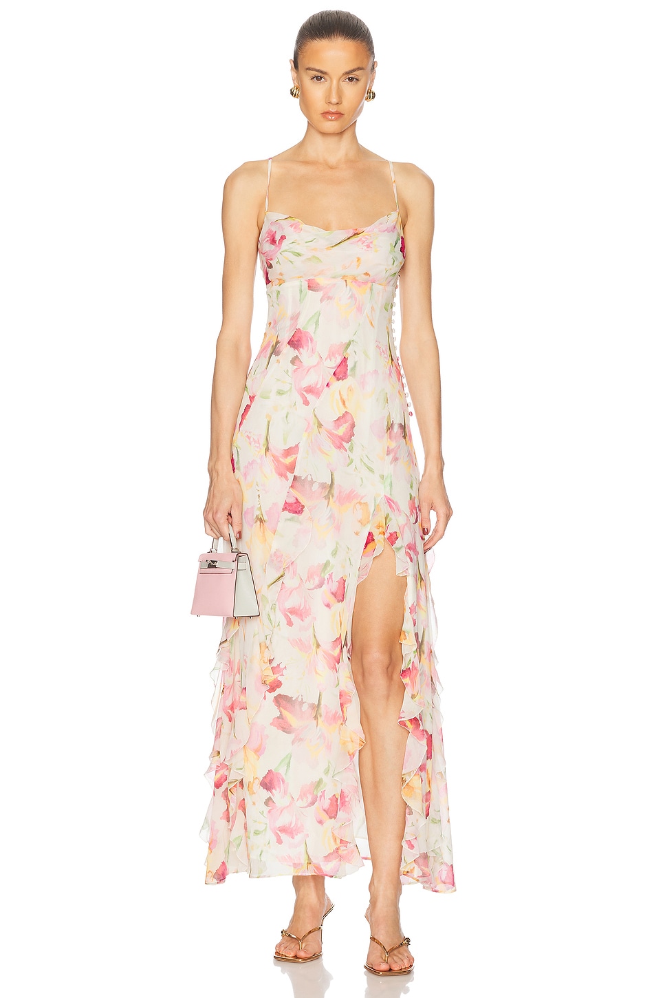 Платье с рюшами и воротником Kamila Nicholas, Luna Ivory Wildflower
Платье с рюшами и воротником Kamila Nicholas, Luna Ivory Wildflower