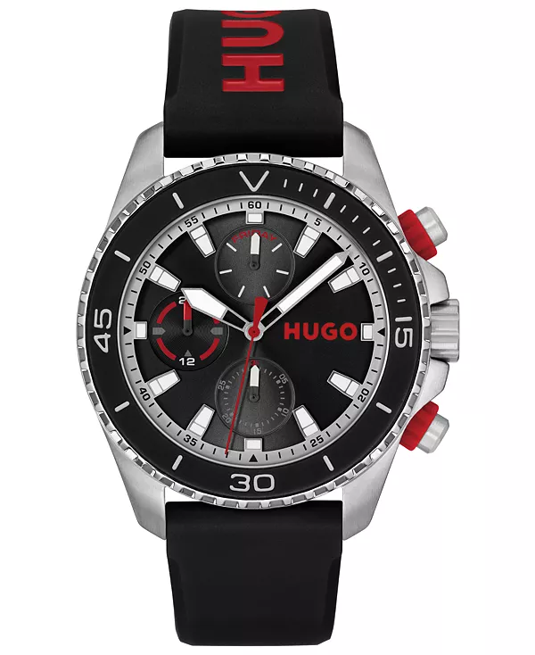 Мужские кварцевые многофункциональные черные силиконовые часы для дайвинга, 44 мм Hugo Boss, black
Мужские кварцевые многофункциональные черные силиконовые часы для дайвинга, 44 мм Hugo Boss, black