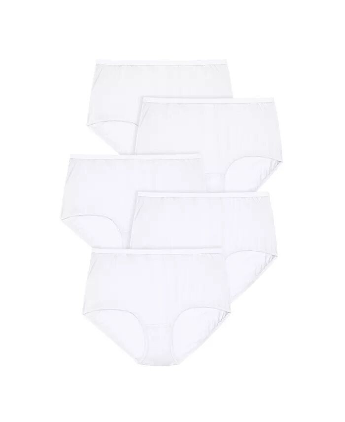 Нейлоновые трусы больших размеров (5 шт.) Comfort Choice, белый
Нейлоновые трусы больших размеров (5 шт.) Comfort Choice, белый