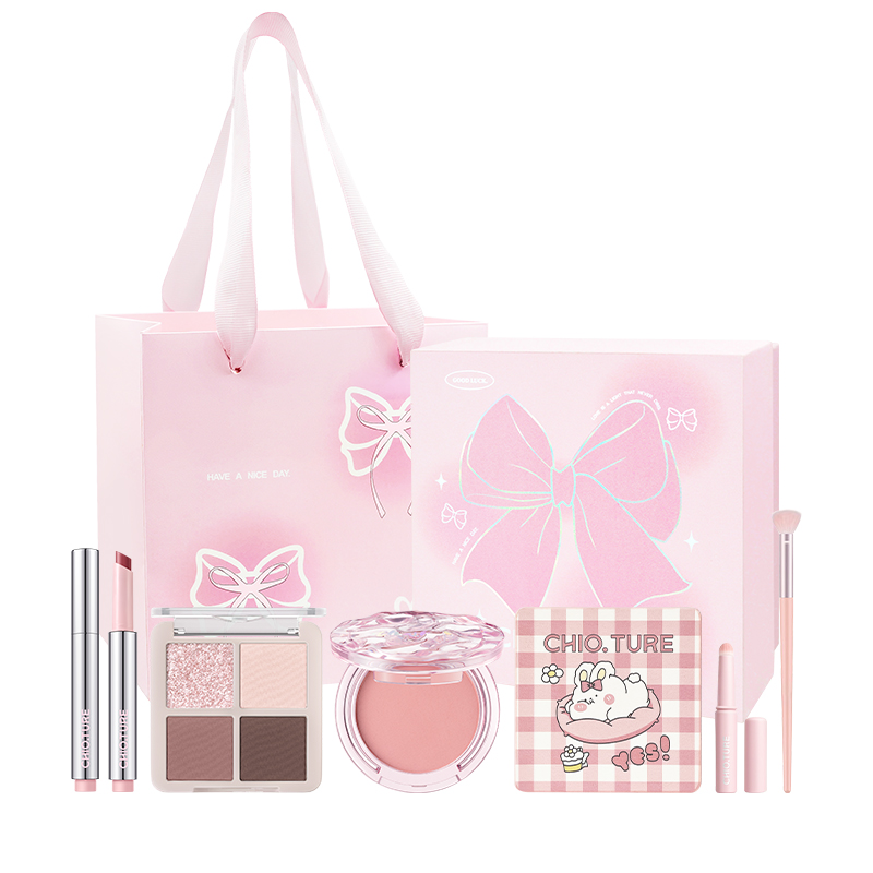 CHIOTURE Розовый Sweetheart Makeup Christmas Box контурирование легко растушевывается глянцевая помада No Makeup Natural
CHIOTURE Розовый Sweetheart Makeup Christmas Box контурирование легко растушевывается глянцевая помада No Makeup Natural