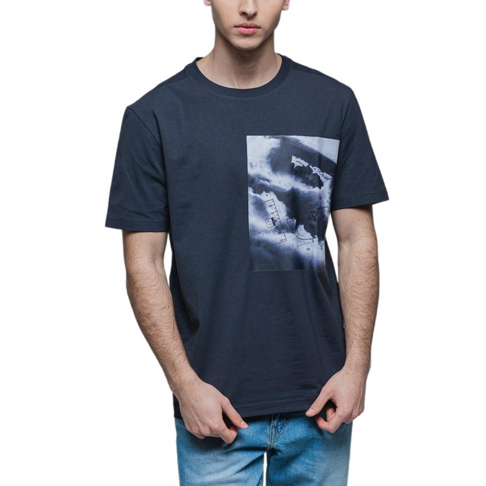 HUGO BOSS Футболка SS25 мужская dark blue, Синий, HUGO BOSS Футболка SS25 мужская dark blue
HUGO BOSS Футболка SS25 мужская dark blue, Синий, HUGO BOSS Футболка SS25 мужская dark blue