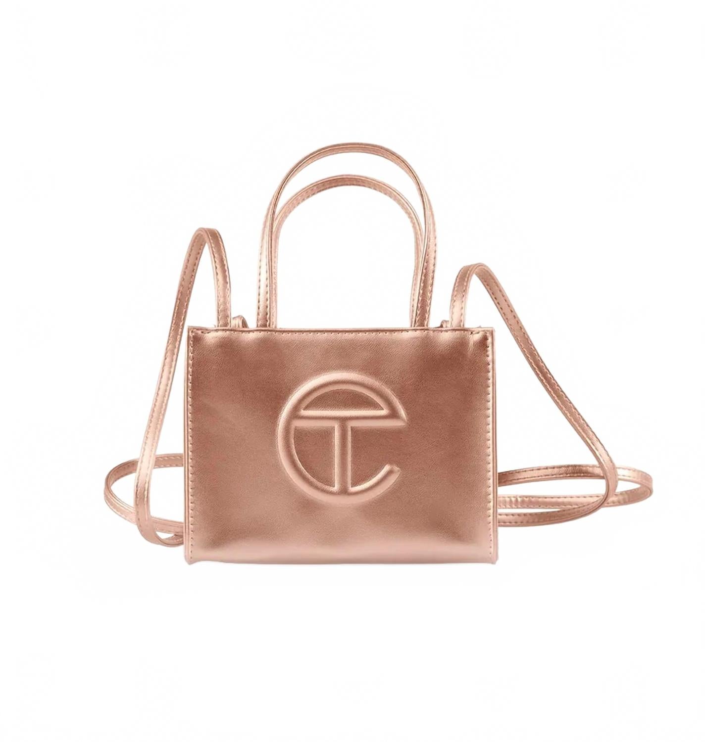 Telfar Небольшая сумка-шоппер медного цвета
Telfar Небольшая сумка-шоппер медного цвета