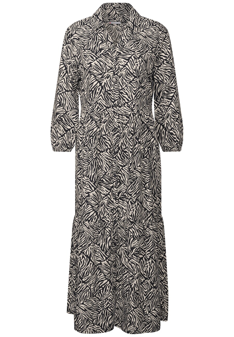 Платье-рубашка STREET ONE, черный
Платье-рубашка STREET ONE, черный