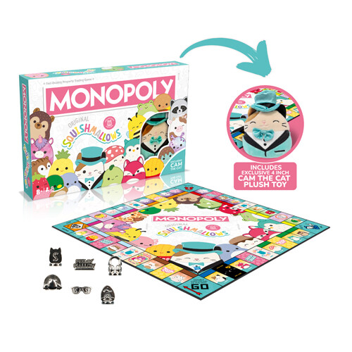 Настольная игра Monopoly: Squishmallows
Настольная игра Monopoly: Squishmallows