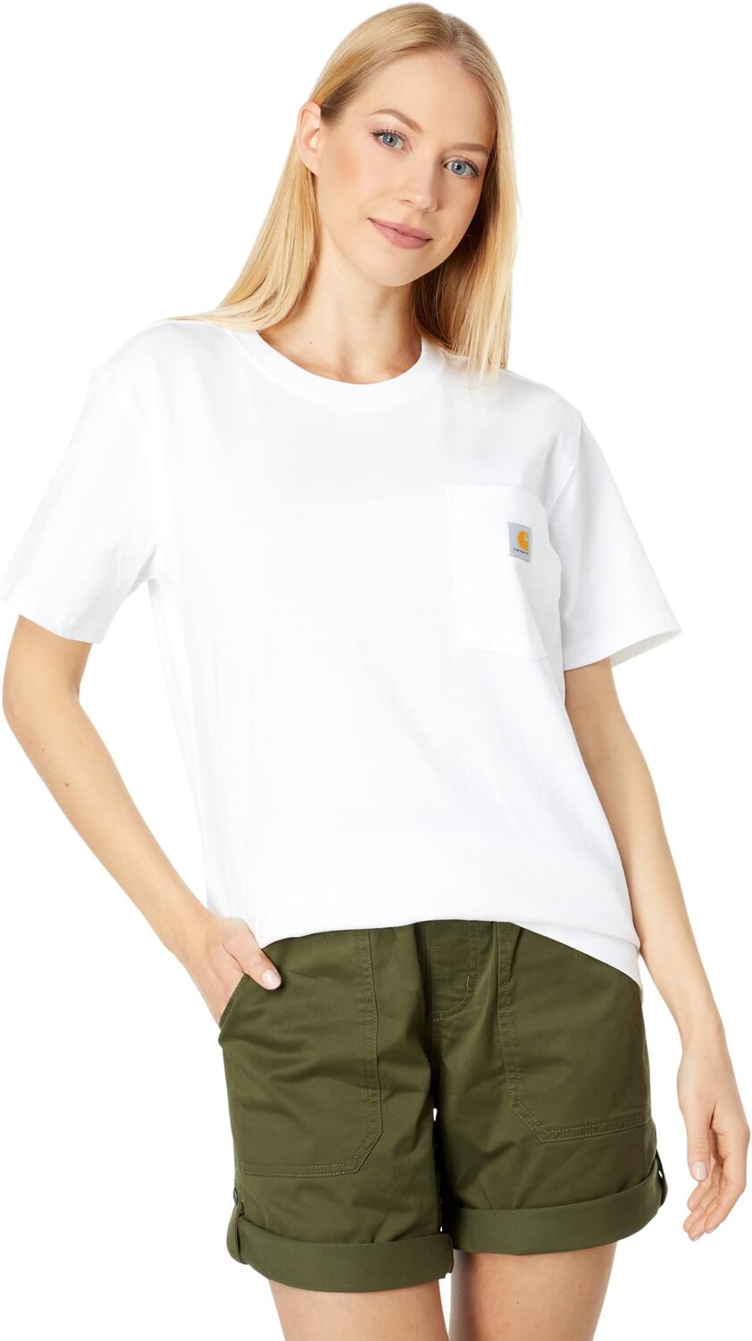 WK87 Спецодежда Футболка с короткими рукавами и карманами Carhartt, белый
WK87 Спецодежда Футболка с короткими рукавами и карманами Carhartt, белый