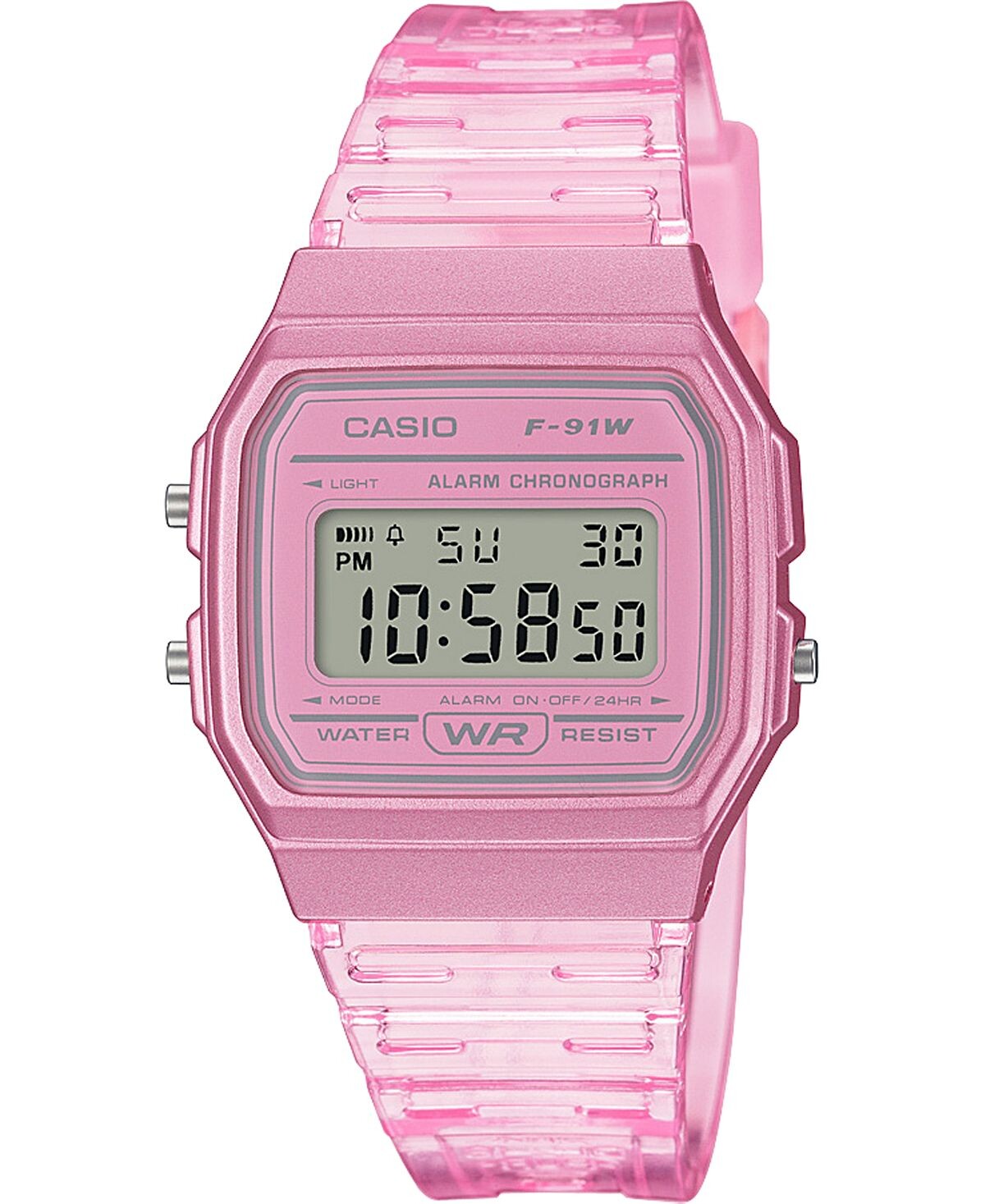 Цифровые часы унисекс с розовым желейным ремешком, 35,2 мм Casio, розовый
Цифровые часы унисекс с розовым желейным ремешком, 35,2 мм Casio, розовый