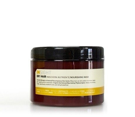 Питательная маска для сухих волос 500мл INSIGHT
Питательная маска для сухих волос 500мл INSIGHT