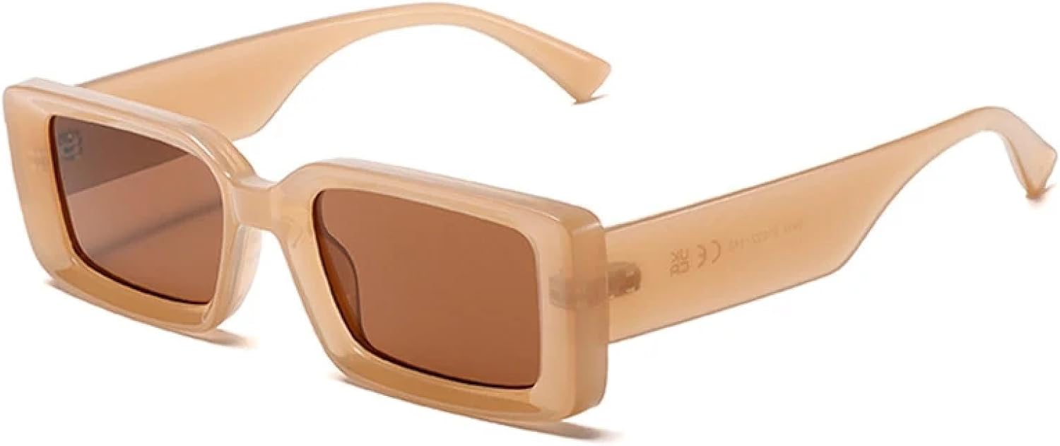 Модные маленькие прямоугольные солнцезащитные очки-гелевые очки для женщин в стиле ретро с защитой от УФ-излучения для мужчин. Трендовые солнцезащитные очки TVTBBVV, Jelly Tea Tea
Модные маленькие прямоугольные солнцезащитные очки-гелевые очки для женщин в стиле ретро с защитой от УФ-излучения для мужчин. Трендовые солнцезащитные очки TVTBBVV, Jelly Tea Tea