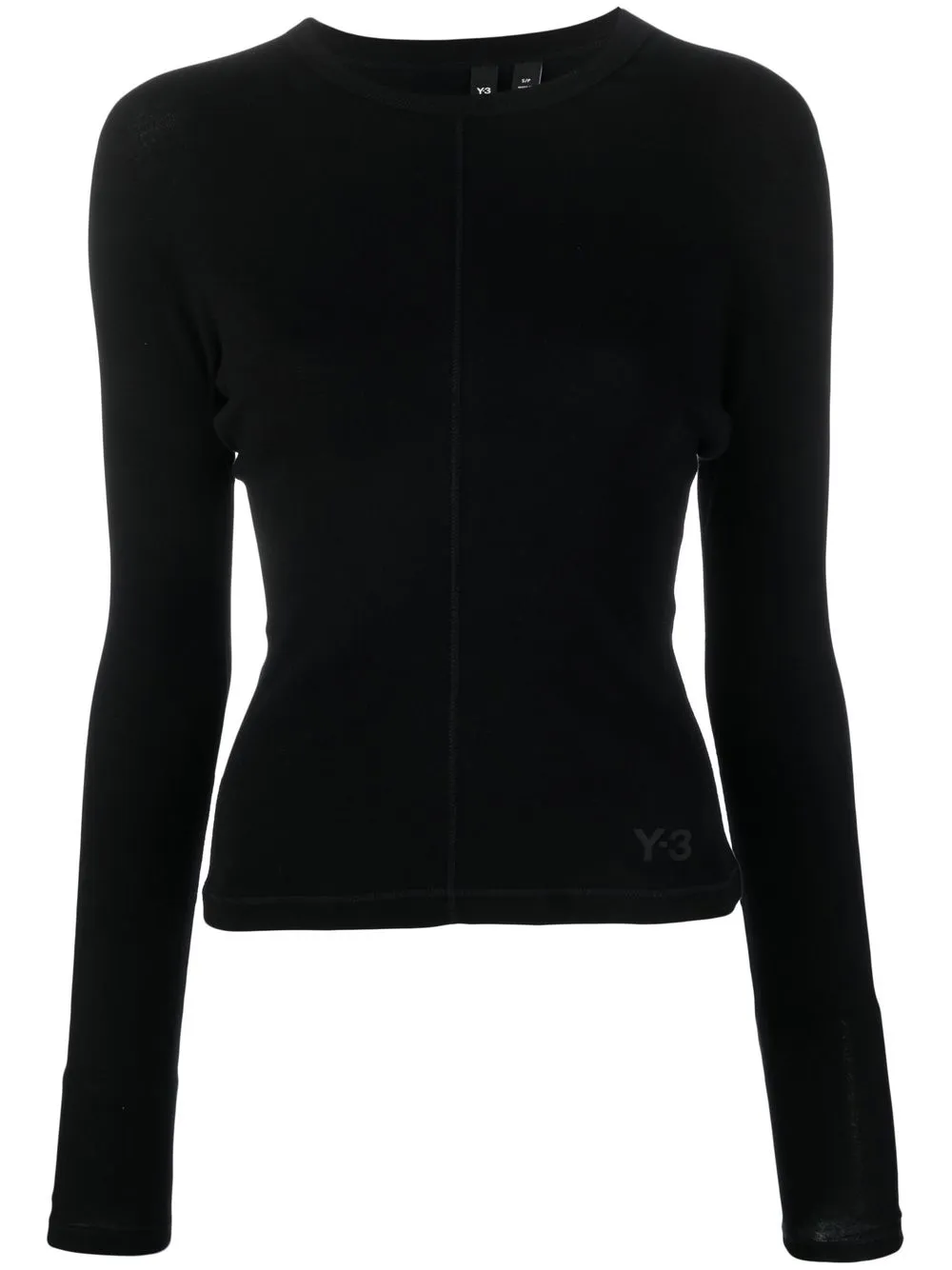 Топ с длинными рукавами и логотипом Y-3, черный
Топ с длинными рукавами и логотипом Y-3, черный