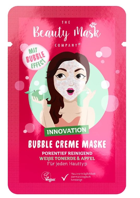 Маска красоты, пузырьковая, маска, белая глина и яблоко, 1 шт. THE BEAUTY MASK COMPANY
Маска красоты, пузырьковая, маска, белая глина и яблоко, 1 шт. THE BEAUTY MASK COMPANY