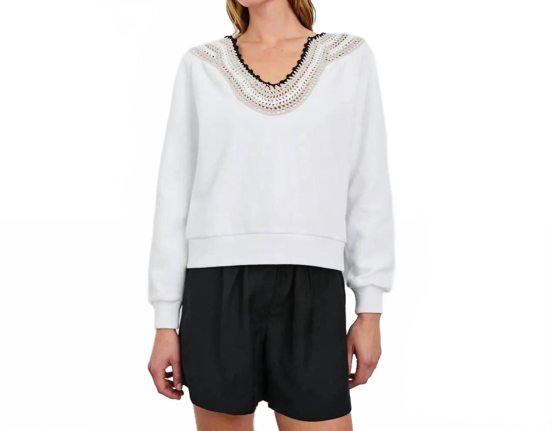 Свитшот Sava в цвете айвори Rails, слоновая кость
Свитшот Sava в цвете айвори Rails, слоновая кость