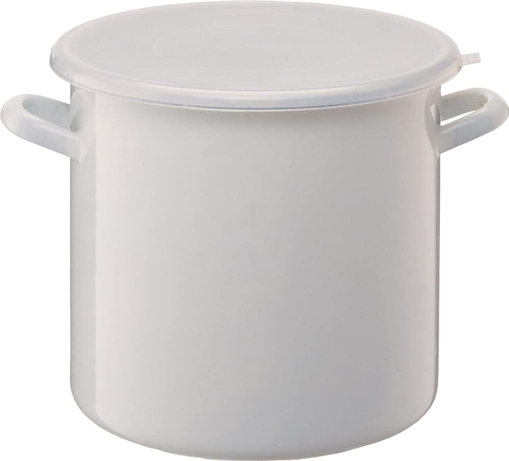 HSP-M20 Контейнер для маринованных продуктов, Кастрюля для маринованных продуктов, соленые огурцы, соленые огурцы с отрубями, круглая форма, полый 1,2 галлона (6,0 л), 7,9 дюйма (20 см) Takagi Metal, White
HSP-M20 Контейнер для маринованных продуктов, Кастрюля для маринованных продуктов, соленые огурцы, соленые огурцы с отрубями, круглая форма, полый 1,2 галлона (6,0 л), 7,9 дюйма (20 см) Takagi Metal, White