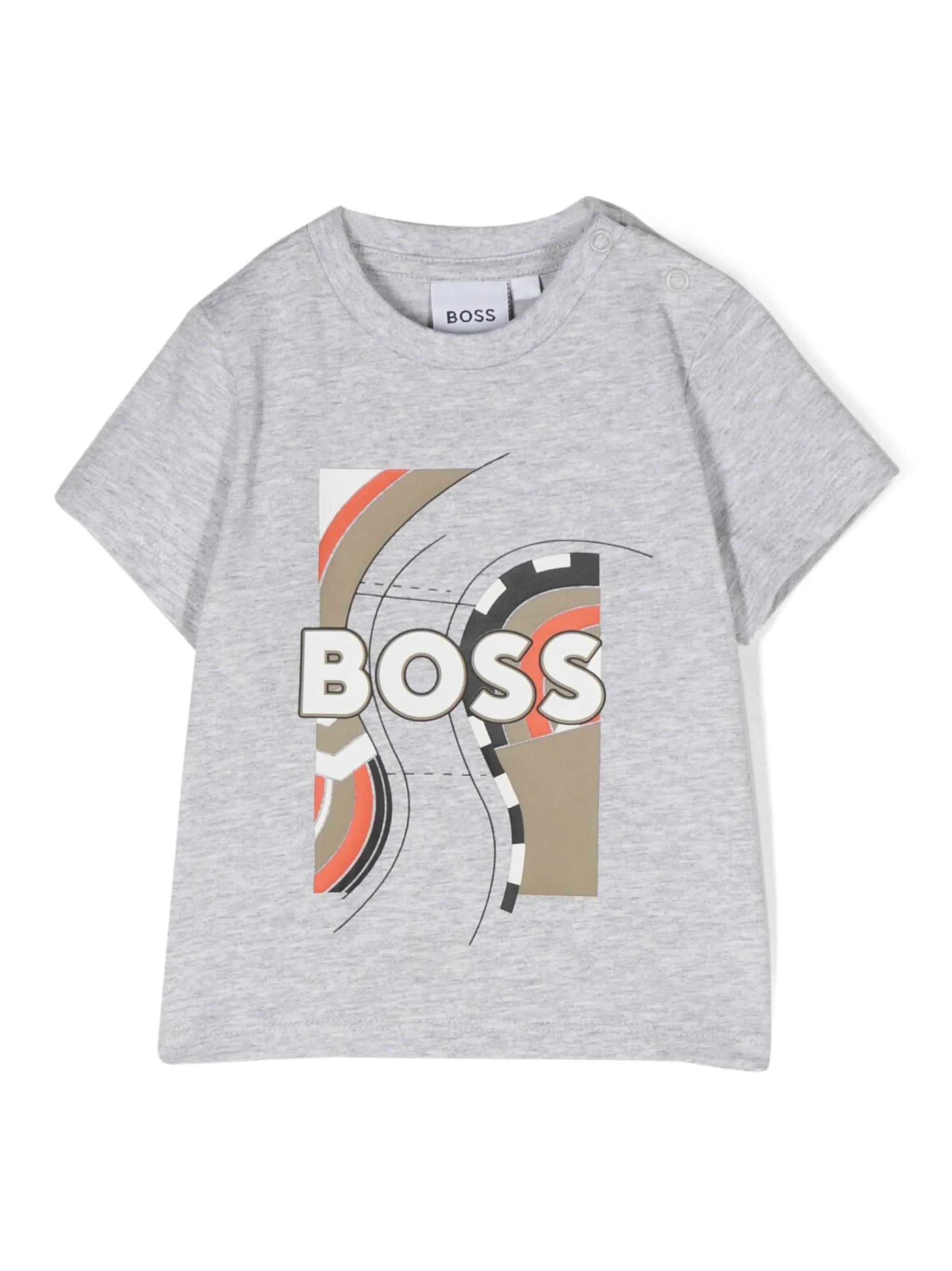 Футболка с логотипом Boss Kidswear, серый
Футболка с логотипом Boss Kidswear, серый