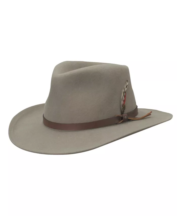 Мужская фетровая шляпа Outback из мнущегося материала Scala, загар/бежевый
Мужская фетровая шляпа Outback из мнущегося материала Scala, загар/бежевый