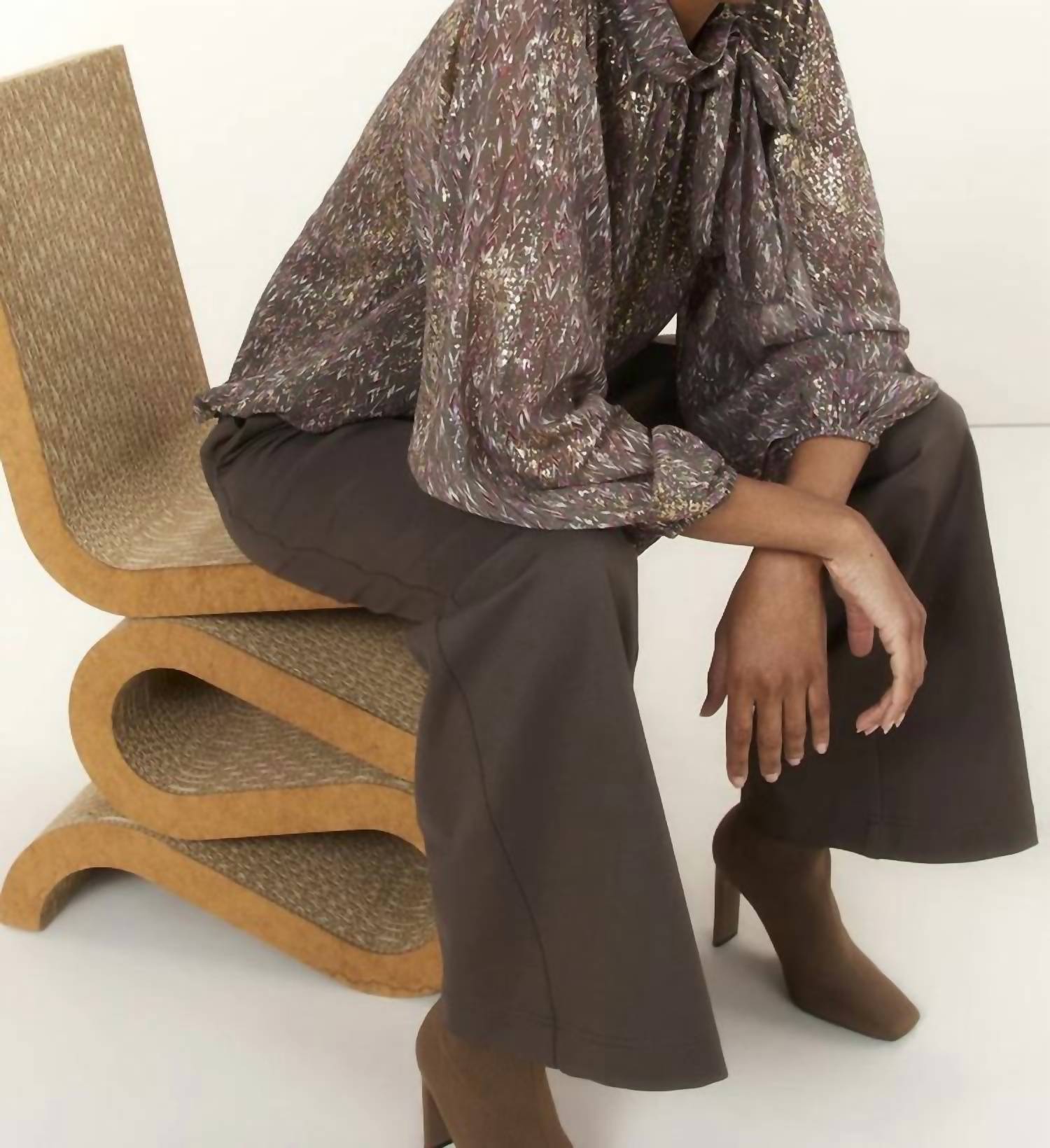 Блузка с фольгированным принтом в цвете Multi summum
Блузка с фольгированным принтом в цвете Multi summum