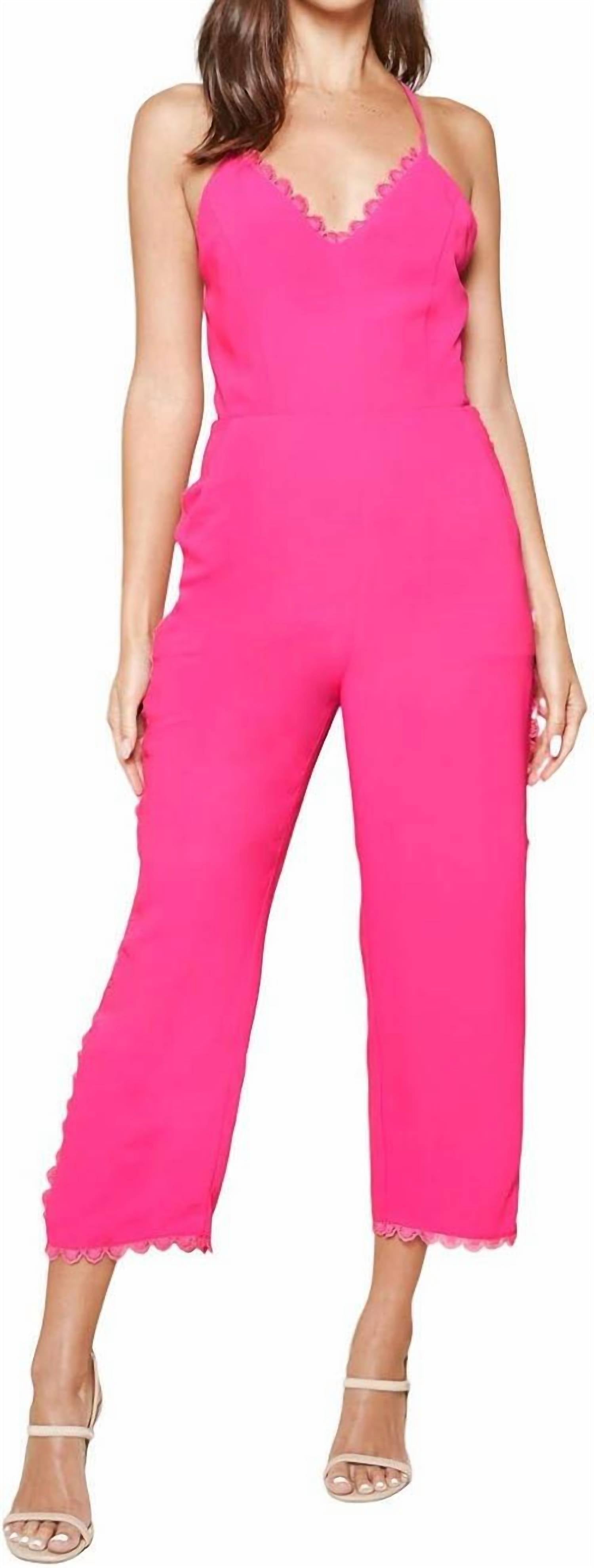 Идеальный комбинезон с кружевной отделкой в виде ракушки в цвете маджента SUGARLIPS, Magenta
Идеальный комбинезон с кружевной отделкой в виде ракушки в цвете маджента SUGARLIPS, Magenta