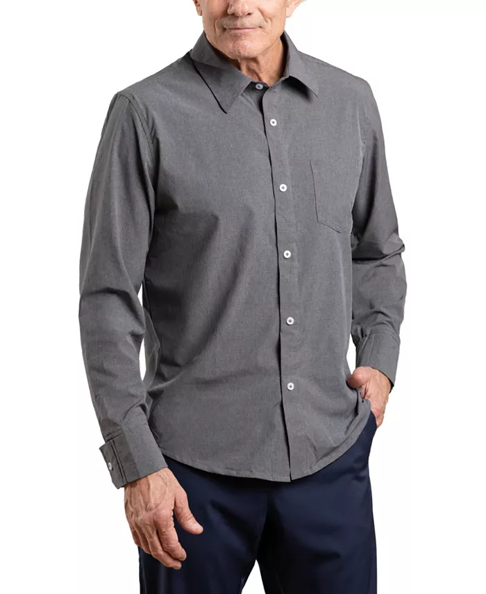 Мужская адаптивная рубашка на магнитных пуговицах Slim-Fit Joe & Bella, серый
Мужская адаптивная рубашка на магнитных пуговицах Slim-Fit Joe & Bella, серый