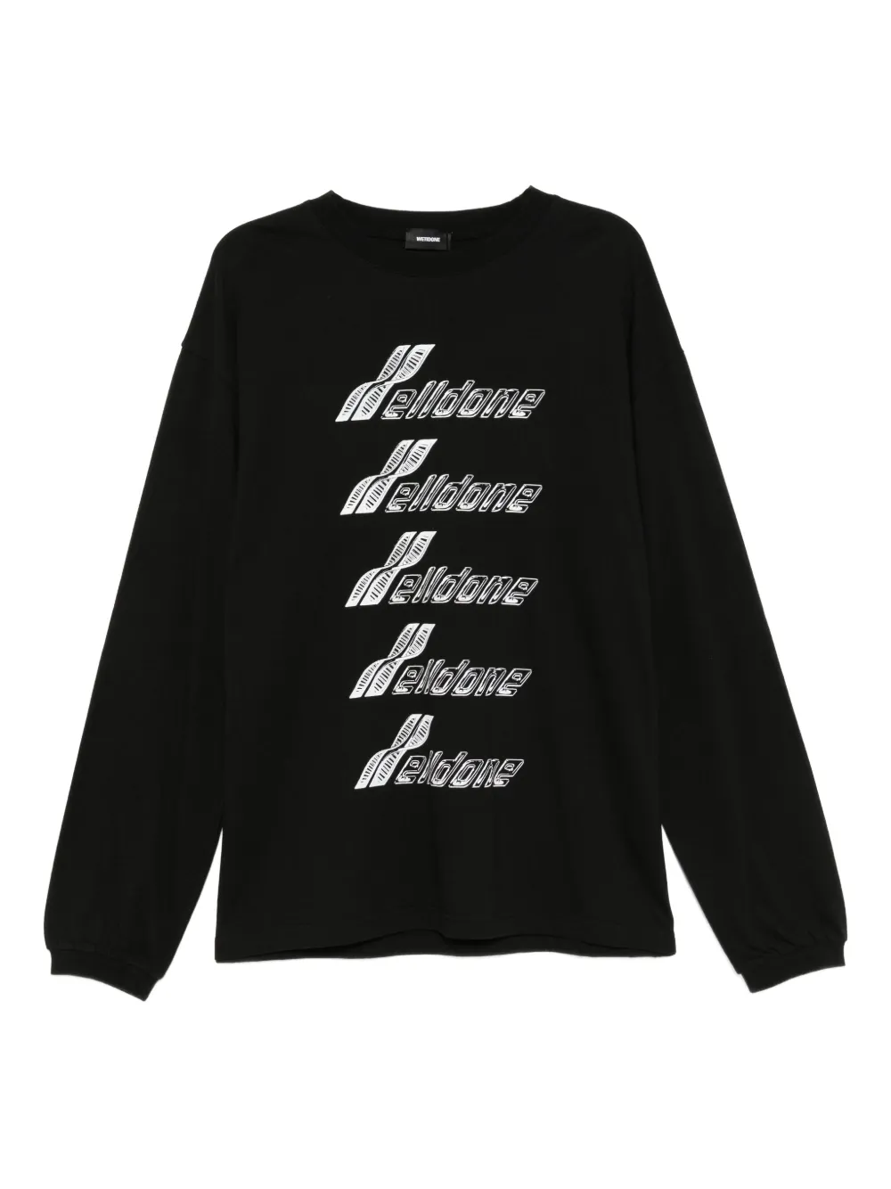 Футболка с логотипом We11done, черный
Футболка с логотипом We11done, черный