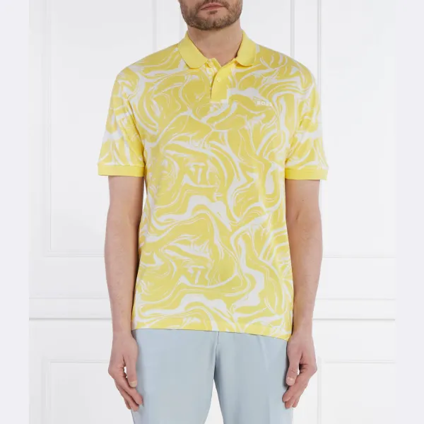 Рубашка-Поло Alloverocean стандартного кроя Boss, желтый
Рубашка-Поло Alloverocean стандартного кроя Boss, желтый