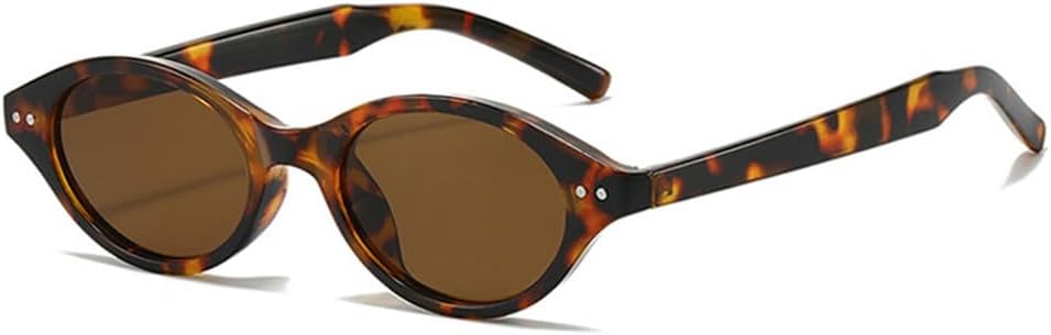 Солнцезащитные очки UV400 с защитой от УФ-излучения — маленькая оправа «кошачий глаз» с заклепками, подходят для женщин и мужчин, для бега и занятий спортом на открытом воздухе UYPTK, Leopard-brown
Солнцезащитные очки UV400 с защитой от УФ-излучения — маленькая оправа «кошачий глаз» с заклепками, подходят для женщин и мужчин, для бега и занятий спортом на открытом воздухе UYPTK, Leopard-brown