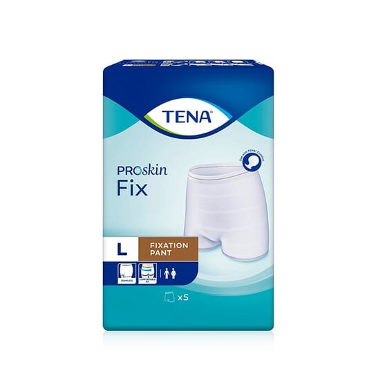 Трусики эластичные, L, 5 шт. Tena Fix
Трусики эластичные, L, 5 шт. Tena Fix