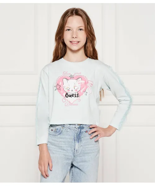 Блуза Regular fit Guess, зеленый
Блуза Regular fit Guess, зеленый