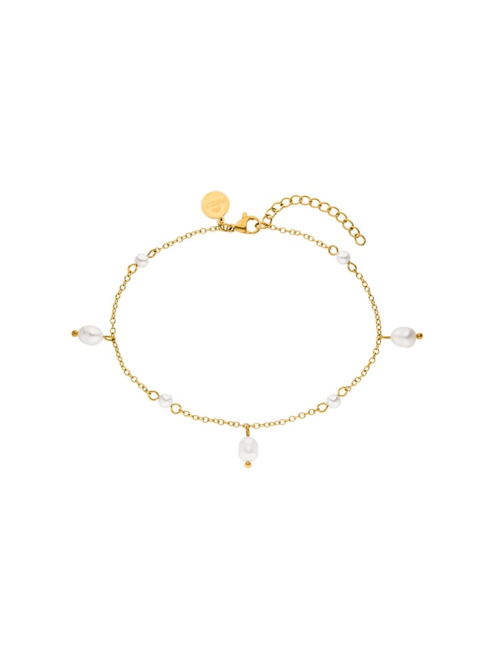 PURELEI Браслет на лодыжку «Жемчужная капля» золотого цвета
PURELEI Браслет на лодыжку «Жемчужная капля» золотого цвета