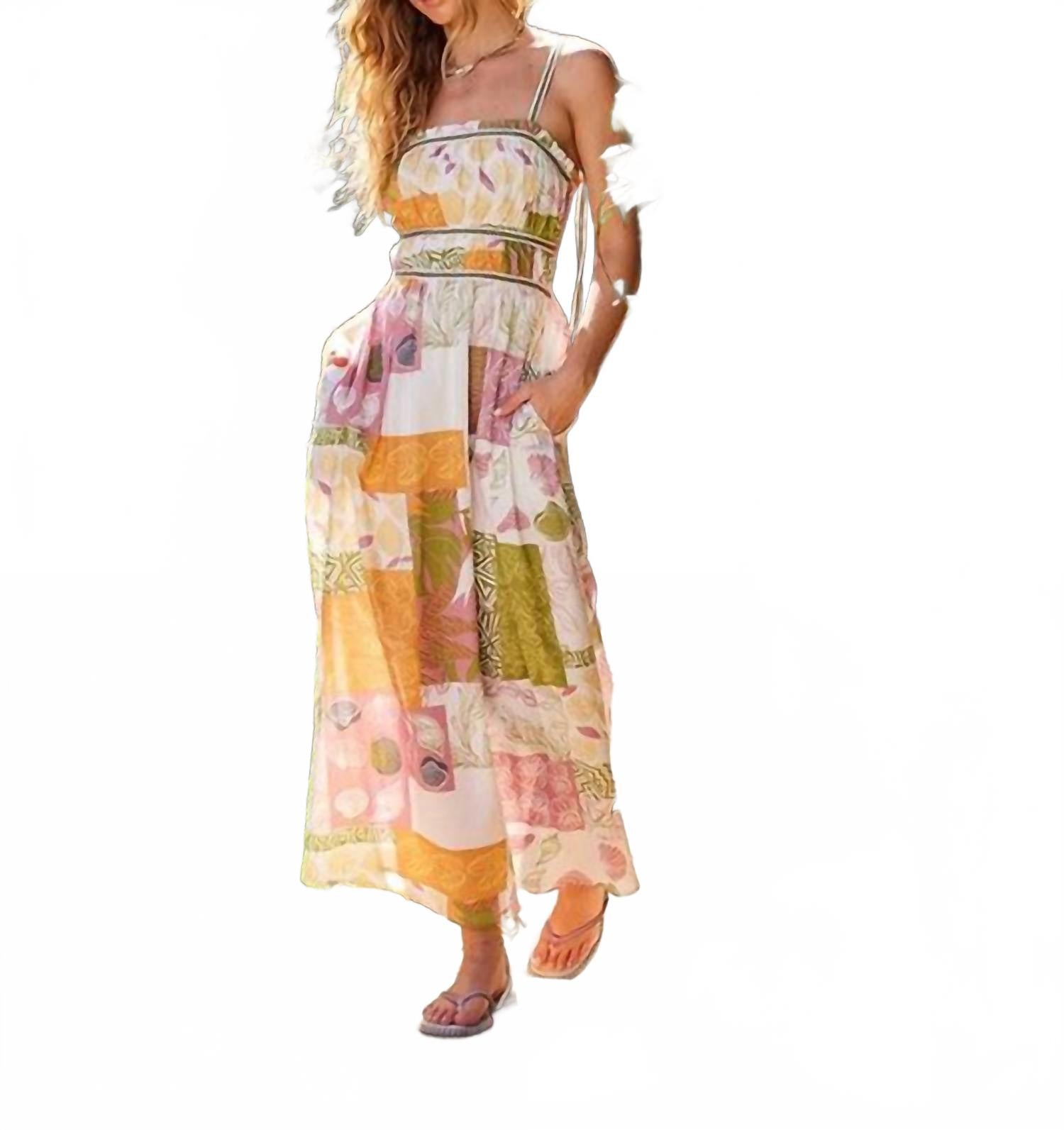 Печатное макси-платье Sanibel в мультиколоре Illa Illa
Печатное макси-платье Sanibel в мультиколоре Illa Illa