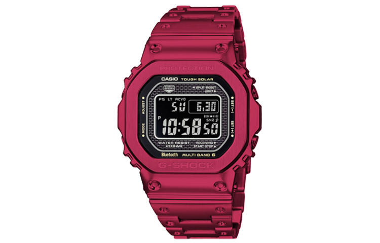 Casio G SHOCK GMWB5000RD 4 G-SHOCK, красный strap
Casio G SHOCK GMWB5000RD 4 G-SHOCK, красный strap
