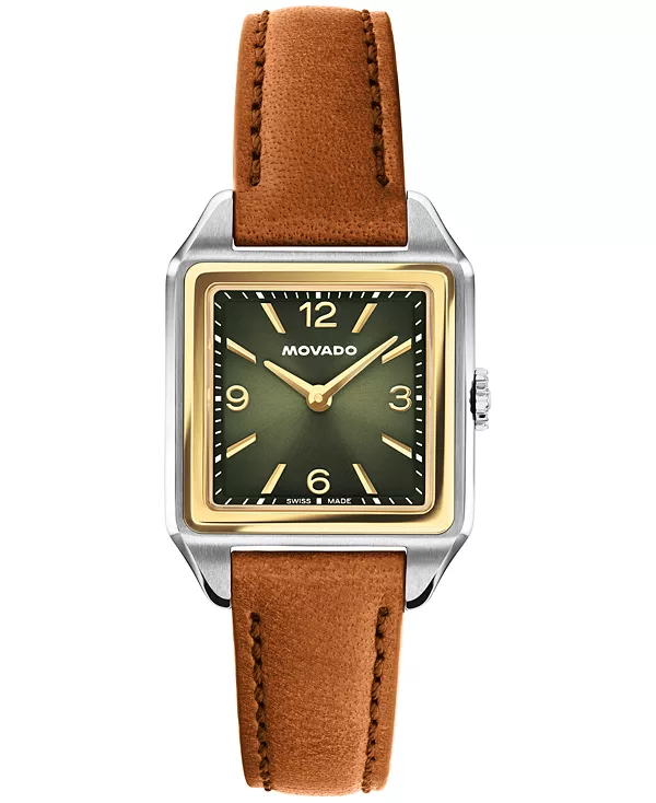 Женские швейцарские кварцевые часы 1917 года с кожаным ремешком коньячного цвета, 25 x 34,1 мм Movado, brown
Женские швейцарские кварцевые часы 1917 года с кожаным ремешком коньячного цвета, 25 x 34,1 мм Movado, brown