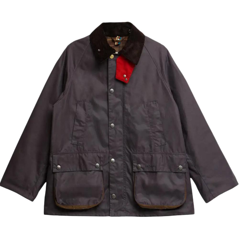 Куртка с вельветовым воротником и карманами Barbour, серый lilac color
Куртка с вельветовым воротником и карманами Barbour, серый lilac color