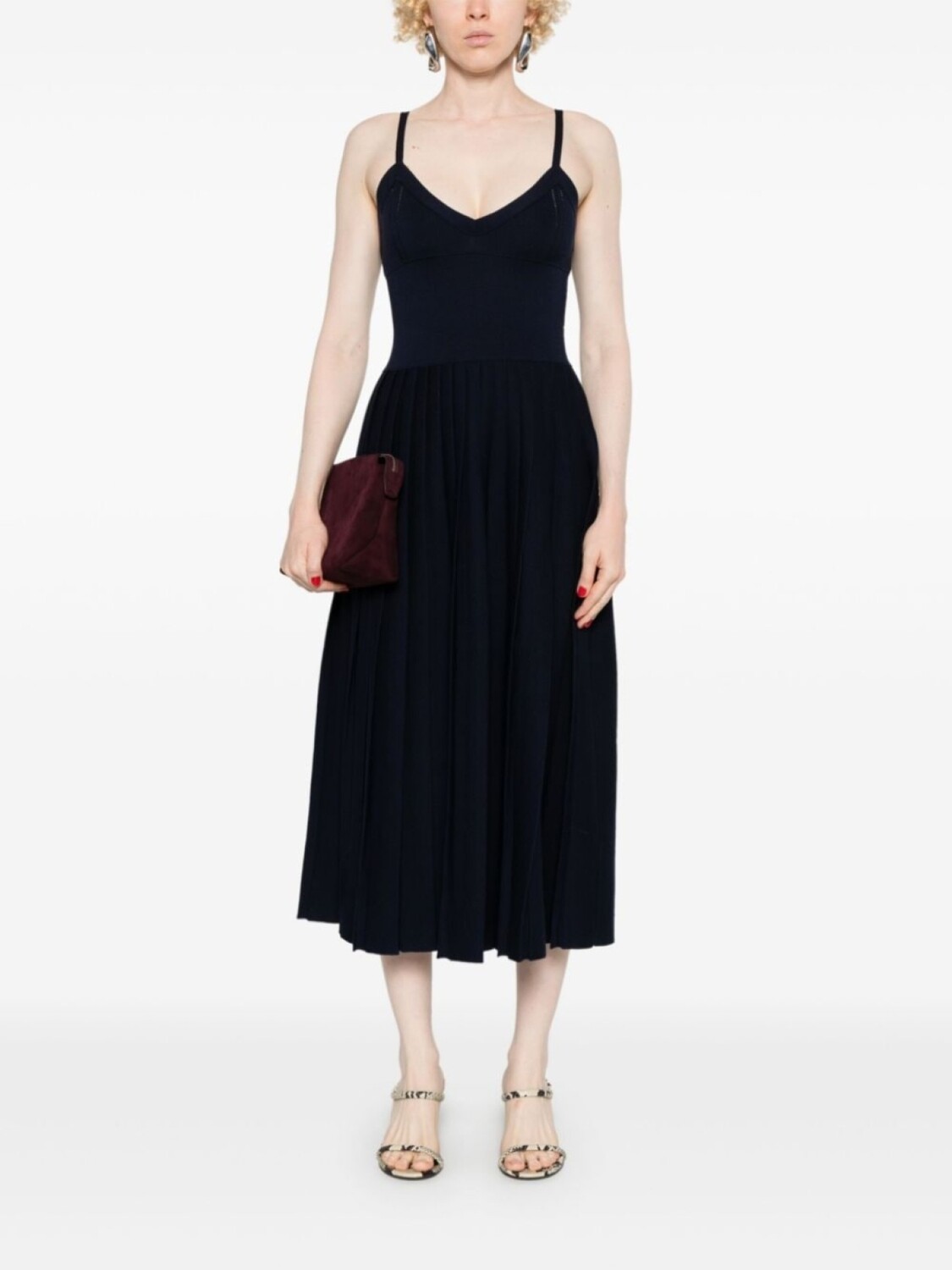 KHAITE платье миди Elio, синий
KHAITE платье миди Elio, синий