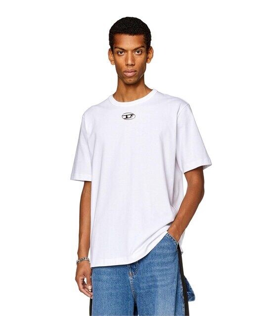 Мужская футболка с короткими рукавами Diesel, белый
Мужская футболка с короткими рукавами Diesel, белый
