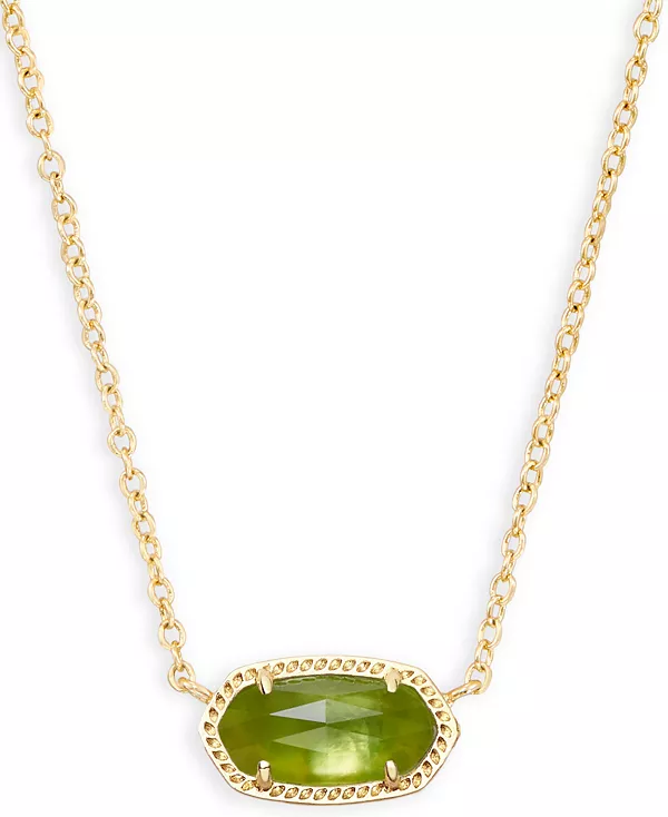 Ожерелье с подвеской Элиза из латуни, покрытой 14-каратным золотом и стеклом Kendra Scott, peridot
Ожерелье с подвеской Элиза из латуни, покрытой 14-каратным золотом и стеклом Kendra Scott, peridot