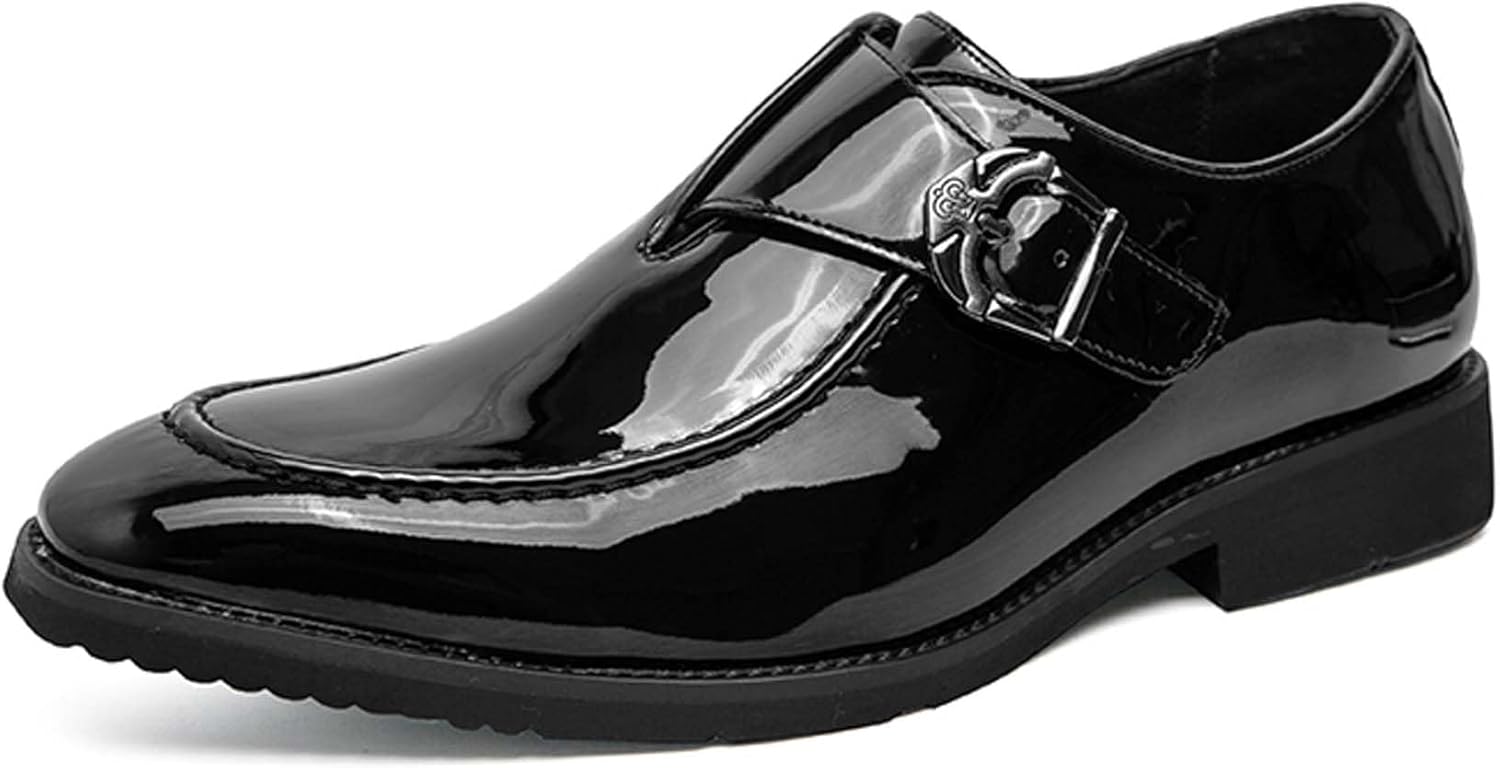 Мужские пенни-лоферы городской стиль с персонализированной пряжкой, деловые повседневные формальные туфли, противоскользящие, удобные для ходьбы, вождения, офисные, для банкетов, свадеб, костюмов и платьев, кожаные туфли Generic, черный
Мужские пенни-лоферы городской стиль с персонализированной пряжкой, деловые повседневные формальные туфли, противоскользящие, удобные для ходьбы, вождения, офисные, для банкетов, свадеб, костюмов и платьев, кожаные туфли Generic, черный