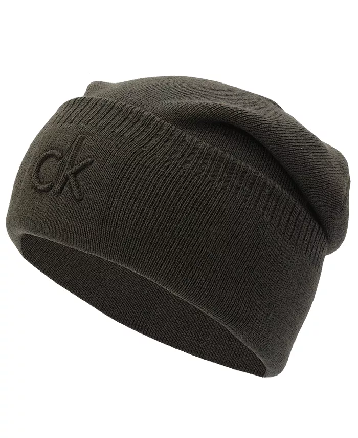 Мужская шапка с рельефным логотипом на манжете Calvin Klein, серый
Мужская шапка с рельефным логотипом на манжете Calvin Klein, серый
