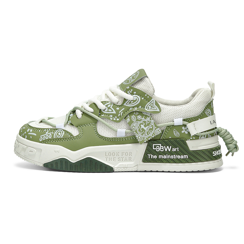 Износостойкие и легкие низкие мужские кроссовки Lan Miao, White Black
Износостойкие и легкие низкие мужские кроссовки Lan Miao, White Black