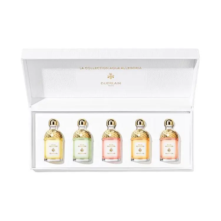 Набор парфюмерных проб JIAOLAN Flower Grass Water Language Eau De Toilette цветочно-фруктовый 7,5 мл*5 GUERLAIN
Набор парфюмерных проб JIAOLAN Flower Grass Water Language Eau De Toilette цветочно-фруктовый 7,5 мл*5 GUERLAIN