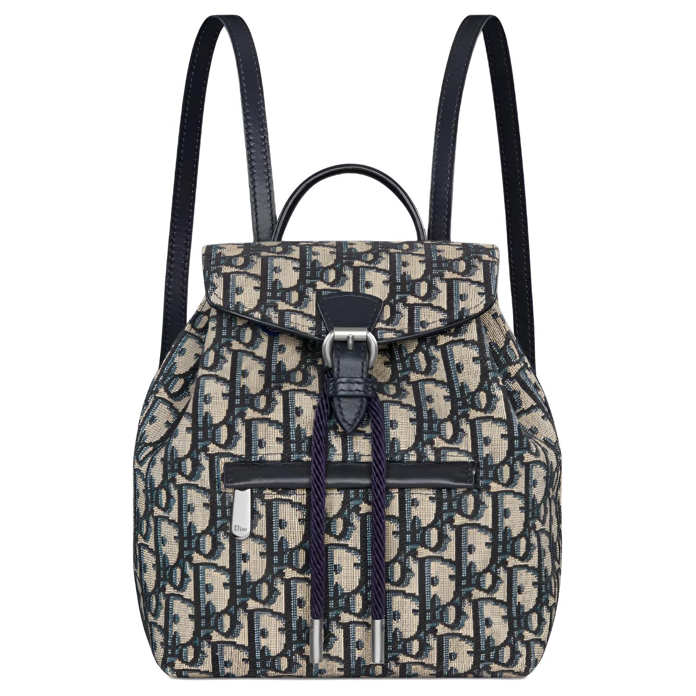 DIOR Хлопковый рюкзак детский бежевый и голубой
DIOR Хлопковый рюкзак детский бежевый и голубой