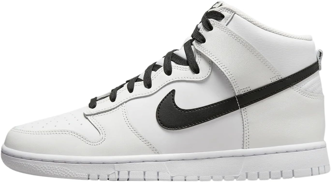 Кроссовки Nike Dunk High Black White (2021), белый/черный
Кроссовки Nike Dunk High Black White (2021), белый/черный