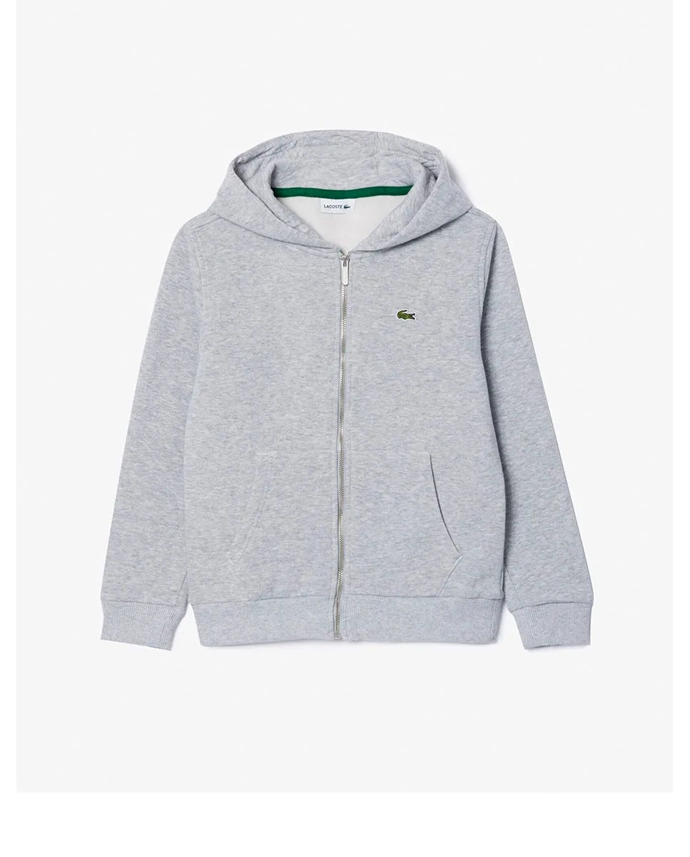 Флисовая толстовка с капюшоном и молнией Core для мальчика Lacoste, серый
Флисовая толстовка с капюшоном и молнией Core для мальчика Lacoste, серый