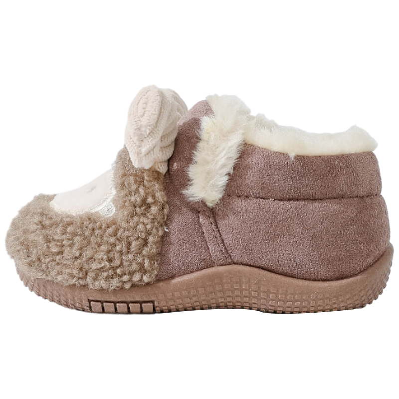 Нескользящие теплые детские туфли для младенцев и малышей Bradmiller, хаки
Нескользящие теплые детские туфли для младенцев и малышей Bradmiller, хаки