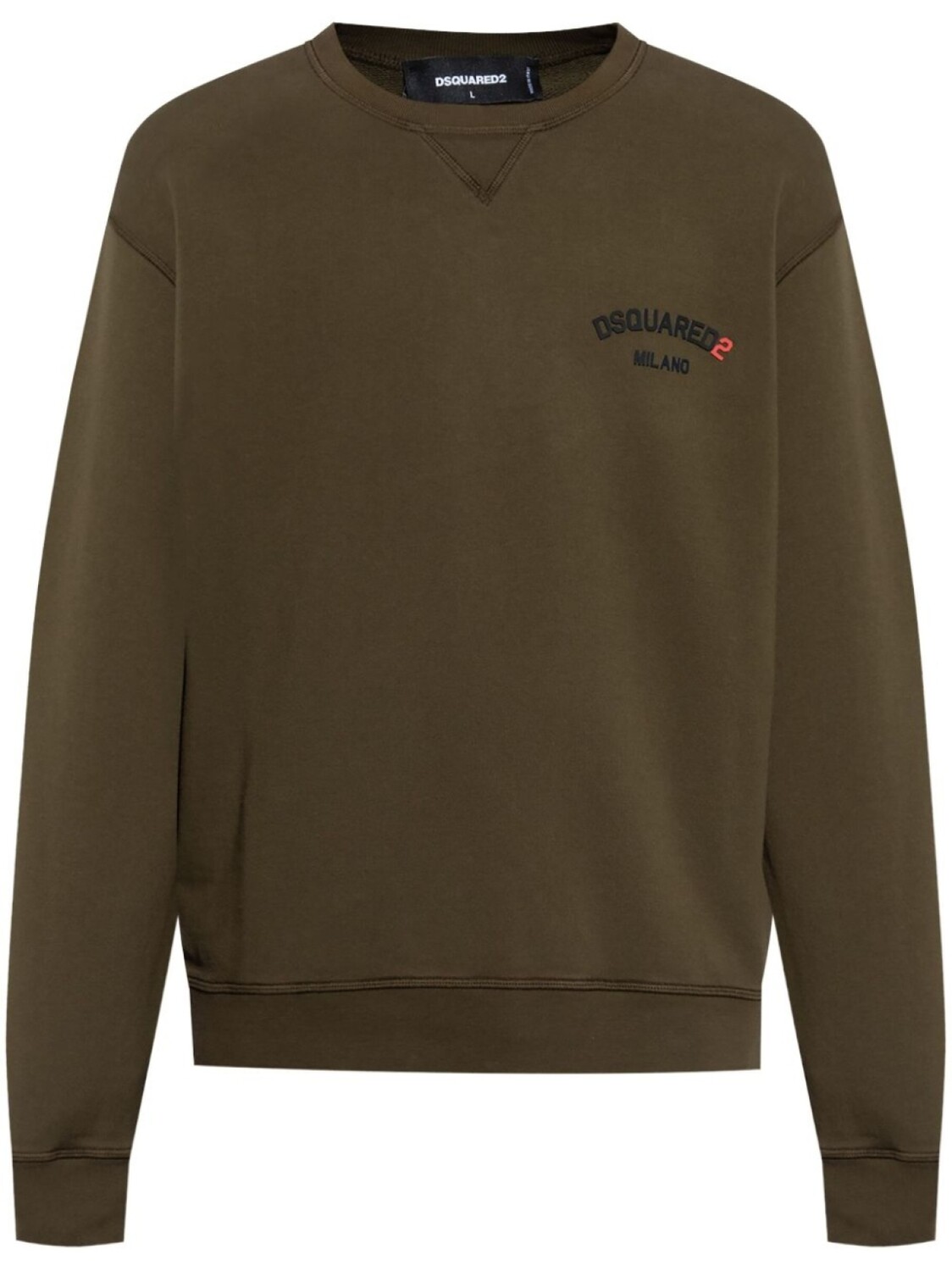 Толстовка DSQUARED2 с аппликацией логотипа, коричневый
Толстовка DSQUARED2 с аппликацией логотипа, коричневый