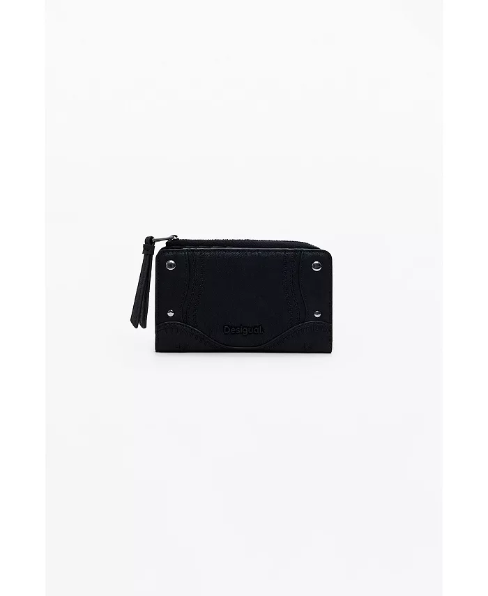 Женский кошелек из искусственной кожи Medium с вышивкой Desigual, черный
Женский кошелек из искусственной кожи Medium с вышивкой Desigual, черный