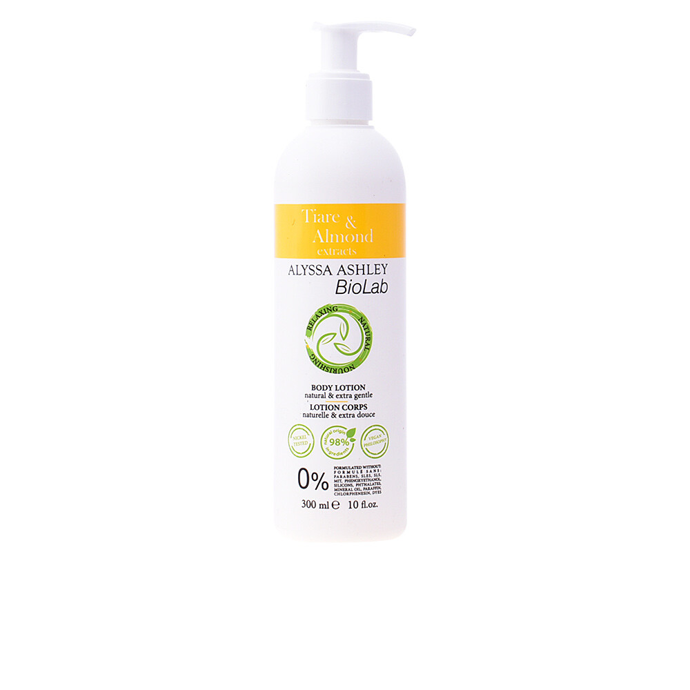 Увлажняющий крем для тела Biolab Tiare & Almond Body Lotion Alyssa Ashley, 300 мл
Увлажняющий крем для тела Biolab Tiare & Almond Body Lotion Alyssa Ashley, 300 мл