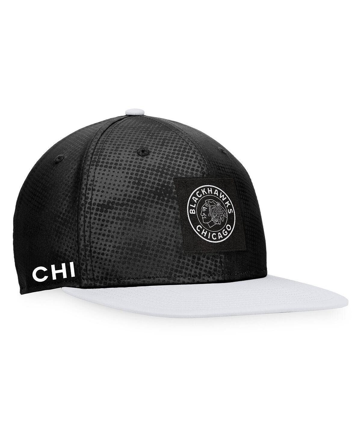 Мужская черно-белая фирменная бейсболка Chicago Blackhawks Authentic Pro с альтернативным логотипом Snapback Fanatics
Мужская черно-белая фирменная бейсболка Chicago Blackhawks Authentic Pro с альтернативным логотипом Snapback Fanatics
