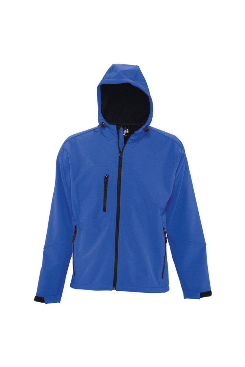 Куртка Soft Shell с капюшоном Replay (дышащая, ветрозащитная и водостойкая) SOL'S, синий
Куртка Soft Shell с капюшоном Replay (дышащая, ветрозащитная и водостойкая) SOL'S, синий