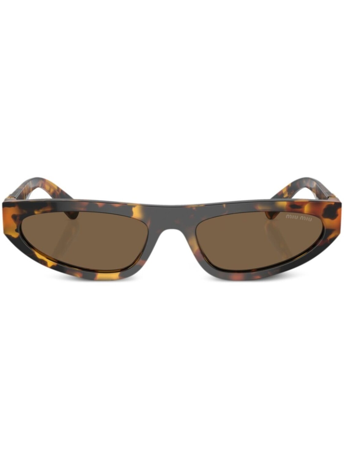 Солнцезащитные очки в оправе черепаховой расцветки Miu Miu Eyewear, коричневый
Солнцезащитные очки в оправе черепаховой расцветки Miu Miu Eyewear, коричневый