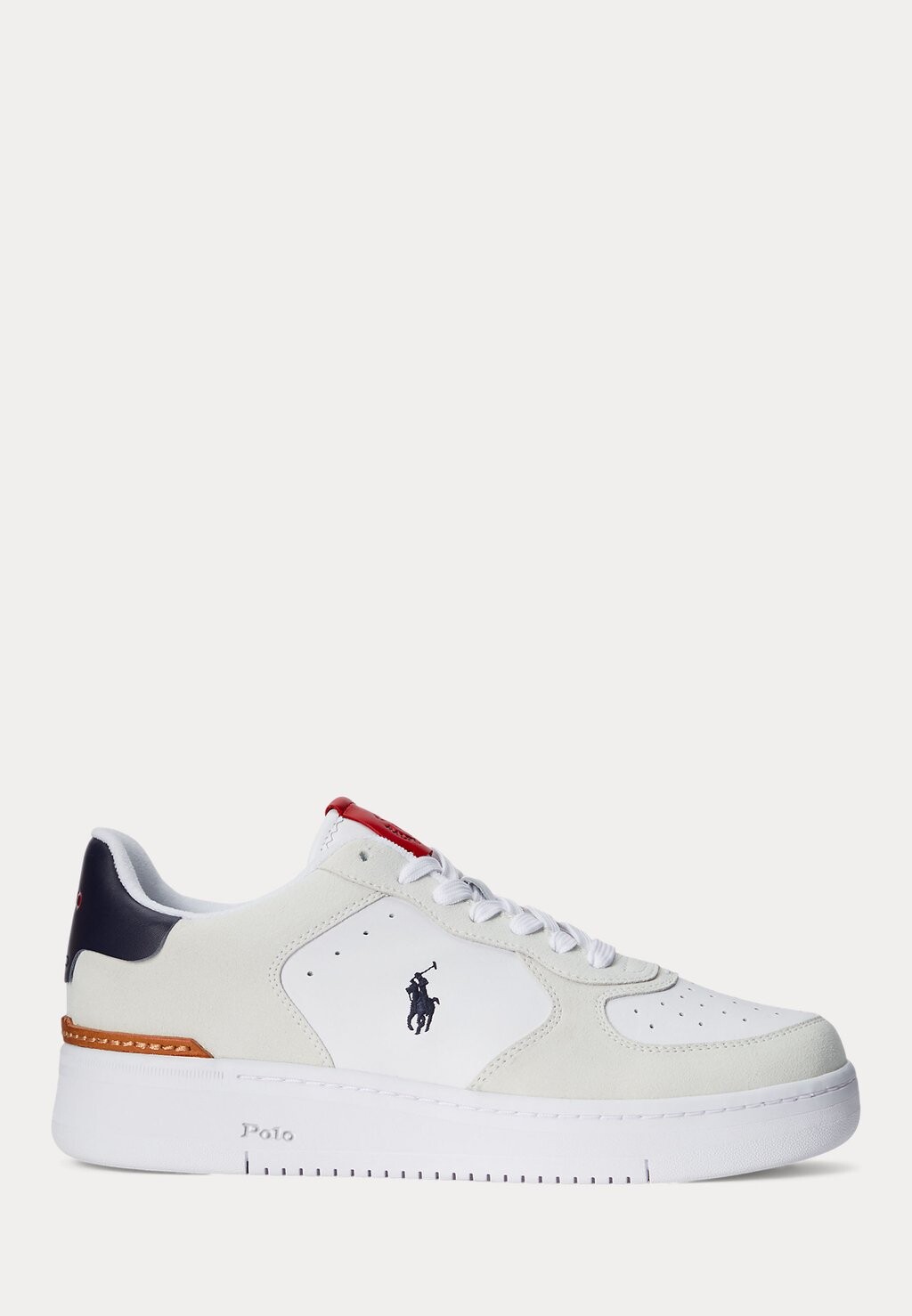 Кроссовки на шнуровке MASTERS COURT SUEDE LEATHER TRAINER Ralph Lauren, белый
Кроссовки на шнуровке MASTERS COURT SUEDE LEATHER TRAINER Ralph Lauren, белый