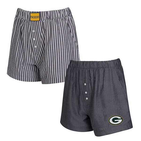 Женский комплект боксеров concepts sport black green bay packers two-pack stripes and solids Unbranded
Женский комплект боксеров concepts sport black green bay packers two-pack stripes and solids Unbranded